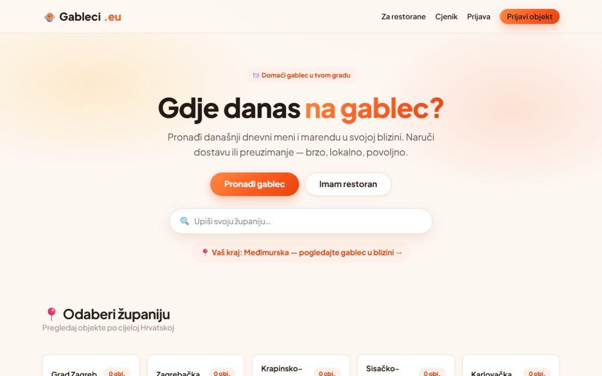 gableci.eu — prikaz stranice